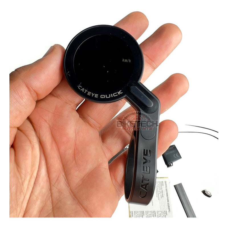 Ciclocomputador Cateye Quick Inalambrico Negro