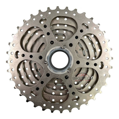 Combo 8 Velocidades Pacha Gw 11-36 Cassette + Cadena Kmc Z8 11 40 Negro