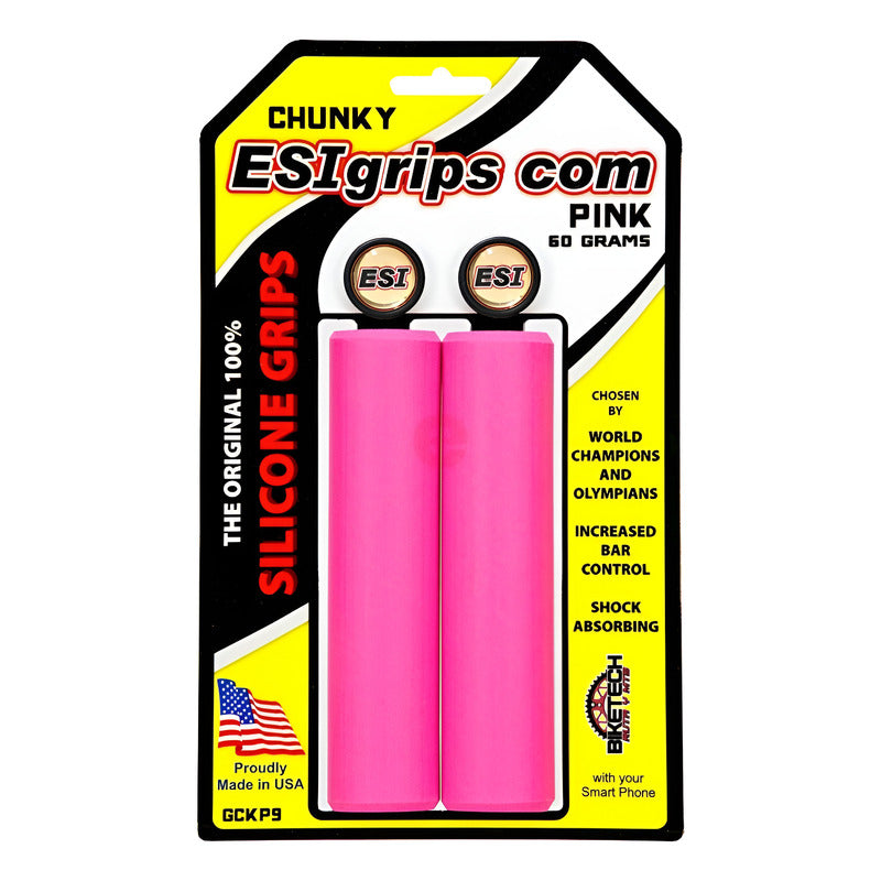 Mango Bicicleta Esi Grips Chunky Rosados Originales Rosa