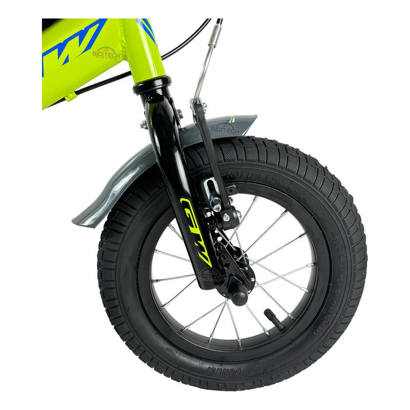 Bicicleta Bmx Rin 12 Niño Gw Pilot 100 Ruedas Auxiliares