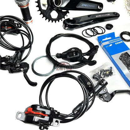 Grupo Shimano Deore M6100 Monoplato Hidráulico 12 Velocidade