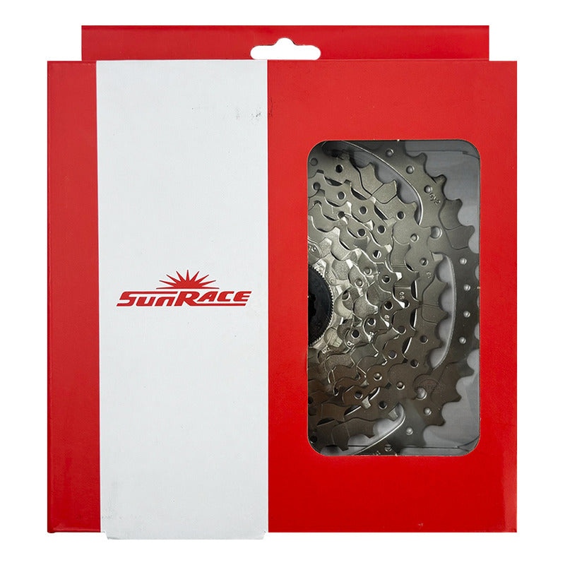 Pacha Cassette 9 Velocidades Sunrace M980 11-40 Mtb - Plateado - 11 - 40