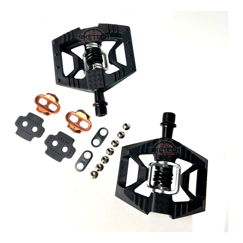 Pedales Bicicleta Crank Brothers Doble Propósito Montaña Mtb Negro