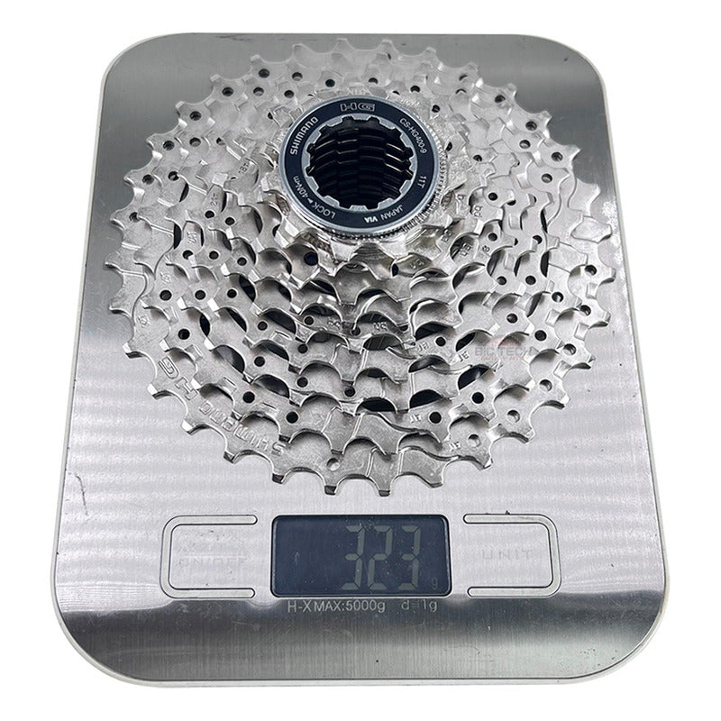 Pacha Cassette 9 Velocidades Shimano Hg400 11-32 Ruta Plateado 11 32