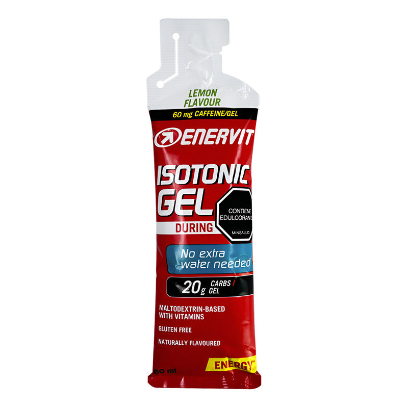 Gel Isotonic Enervit Cafeína 60ml Limón