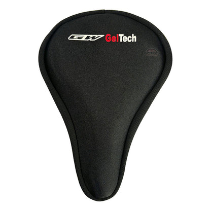 Forro  Gel Protector Sillín Bicicleta Gw  Extra Cómodo Negro 2.9 Cm 2 Cm