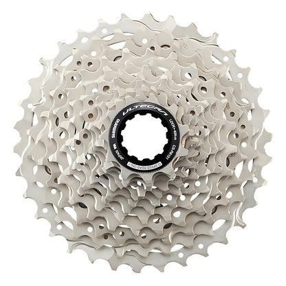 Cassette Pacha Shimano Ruta Ultegra R8100 12 Vel 11-34 - Gris - 11 - 34 Plateado