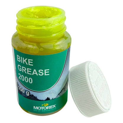 Grasa Motorex Fett 2000 Larga Duración 100gr Verde Neón