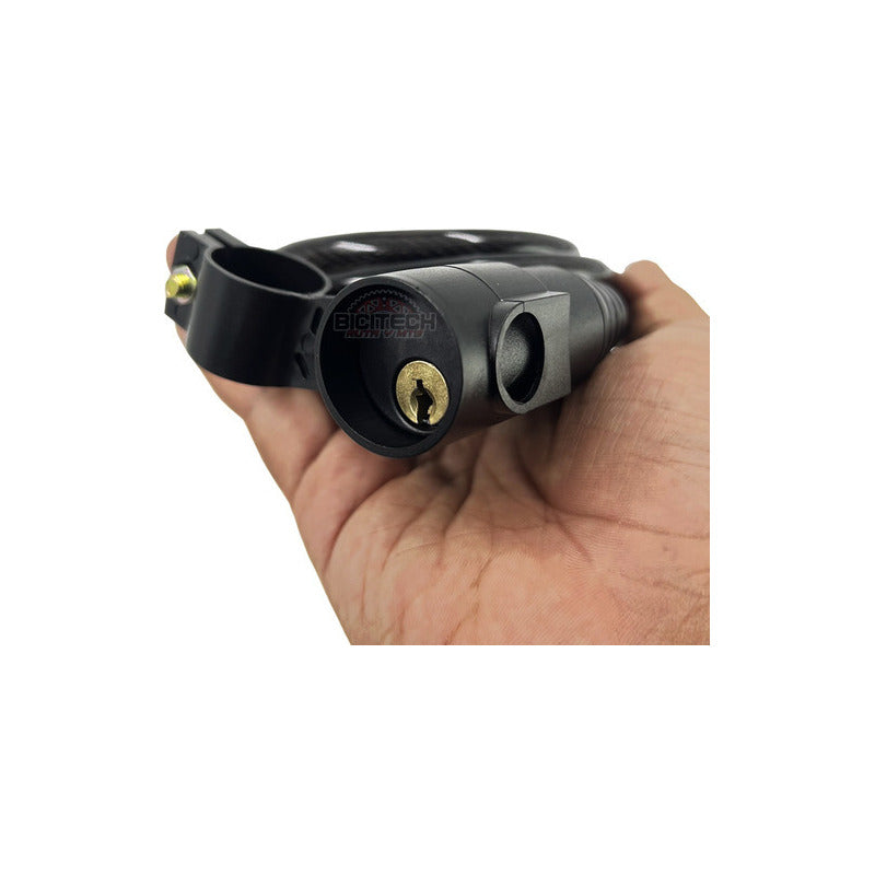 Candado Para Bicicleta Gw Xt507 Cable Con Llave 10x1500mm