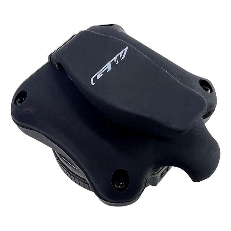 Luz Trasera Stop Gw Ryden Bicicleta Rojo Azul Tipo Policía Negro