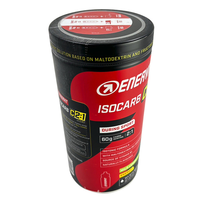 Bebida Hidratante Enervit Isocarb C2:1 During Sport 650 Gramos Sabor Limón