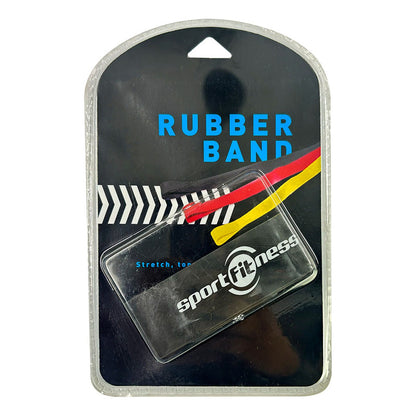 Kit De Bandas Elásticas Sportfitness 3 Resistencias Amarillo