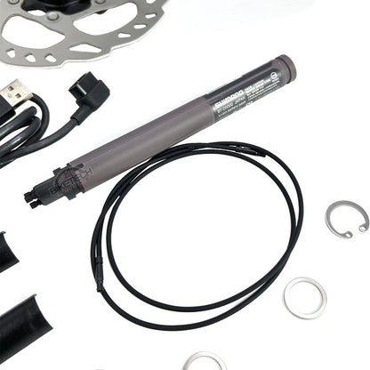 Grupo Shimano 105 R7170 Di2 12 Velocidades  Para Ruta  Negro