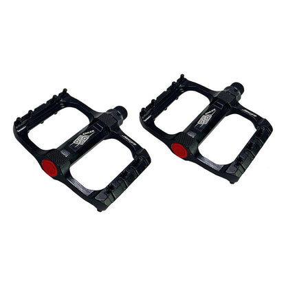 Pedales Bmx Enlee Mod 506 Aluminio Flat Negro
