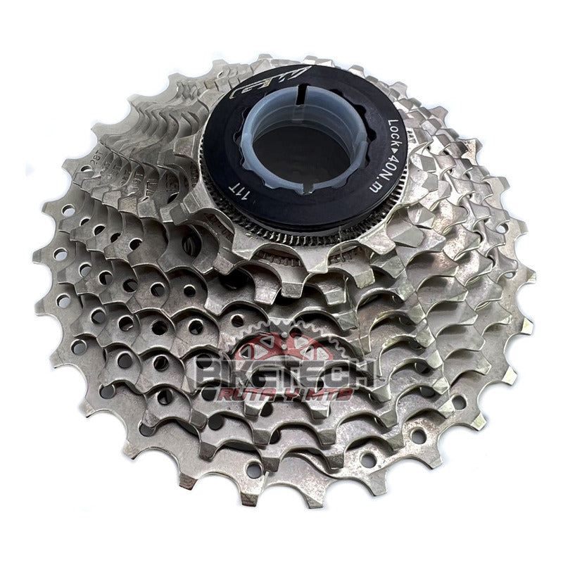Pacha Cassette 10v Gw 11-28 Ruta Compatible Sram Y Shimano Gris 11 28