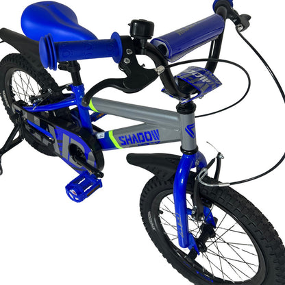 Bicicleta Gw Shadow 16 Niño Niña Ruedas Auxiliares Infantil