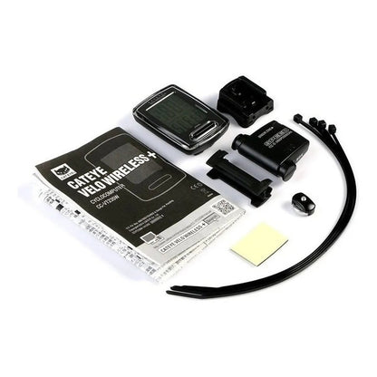 Ciclocomputador Inalámbrico Cateye Velo Wireless Cc-vt235w Negro