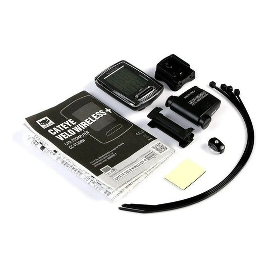 Ciclocomputador Inalámbrico Cateye Velo Wireless Cc-vt235w Negro