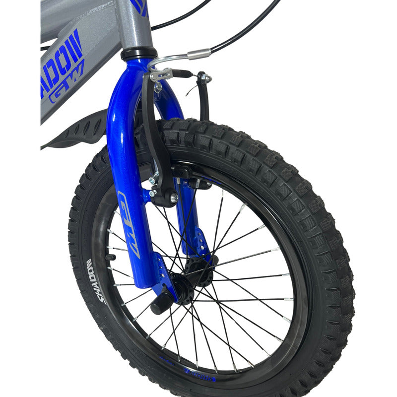 Bicicleta Gw Shadow 16 Niño Niña Ruedas Auxiliares Infantil