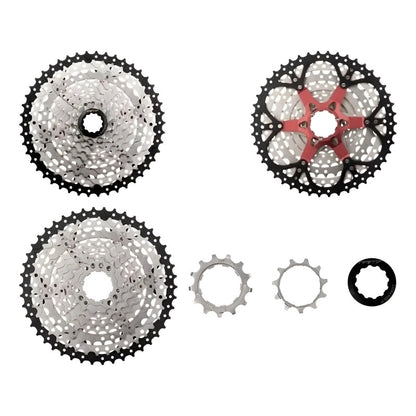 Pacha De 9 Velocidades Gw 11-46 Casette Mtb Cantidad Máxima De Dientes 46 Cantidad Mínima De Dientes 11 Color Plateado