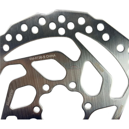 Disco Rotor Shimano Sm- Rt26 6 Tornillos 160mm Plateado