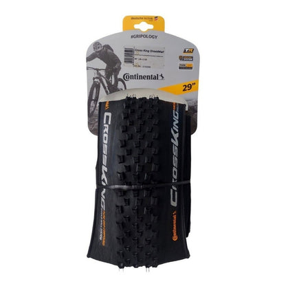 Llanta Bicicleta Mtb Continental Cross King 29x2.3 Tubeless, Color Negro
