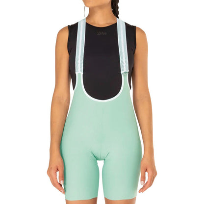 Licra Pantaloneta Con Badana Ciclismo Zerie Mujer Tirantas