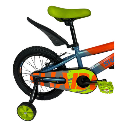 Bicicleta Gw Shadow 16 Niño Niña Ruedas Auxiliares Infantil
