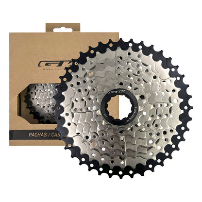 Pacha De 8 Velocidades Gw 11-40 Casette 8v Mtb Cantidad Máxima De Dientes 40 Cantidad Mínima De Dientes 11 Color Cromado