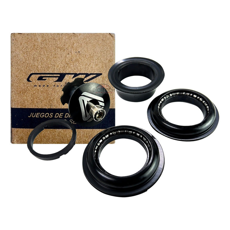 Juego Dirección Bicicleta Gw 1-1/8 Copas Semi Integrado