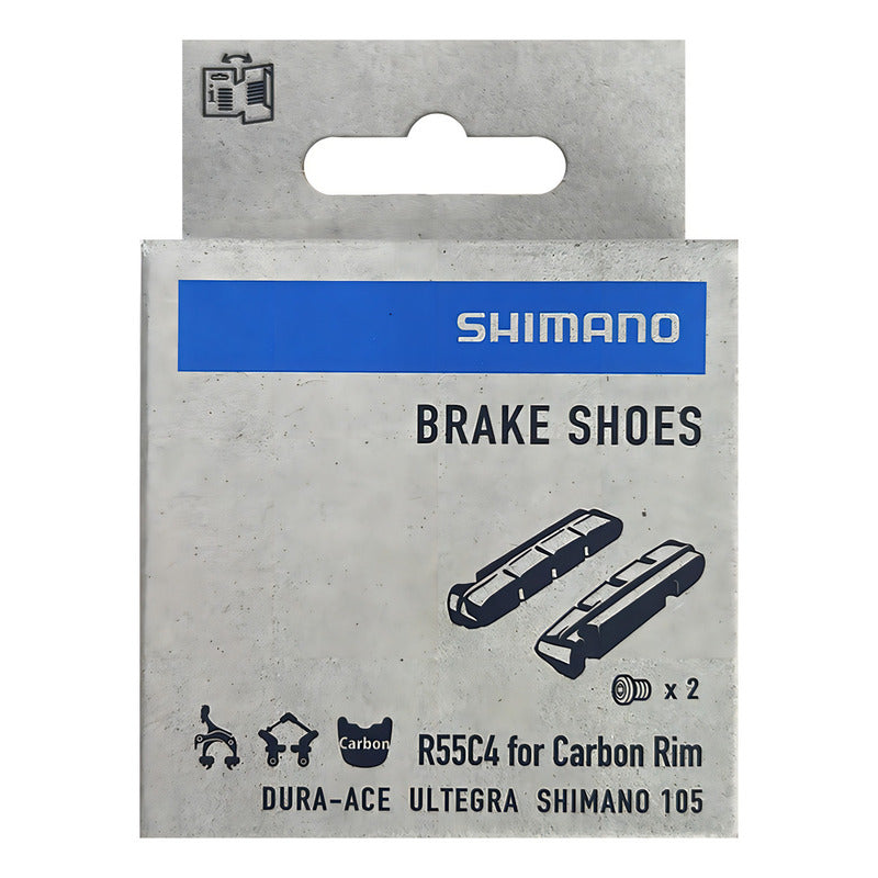 Taco Borrador Bicicleta Ruta Shimano R55c4 Ultegra Zapata Rin Carbono