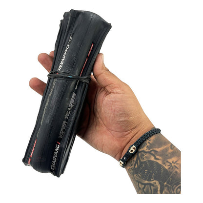 Llanta Plegable De Ruta Chaoyang Viper 700x23 Para Bicicleta Negro