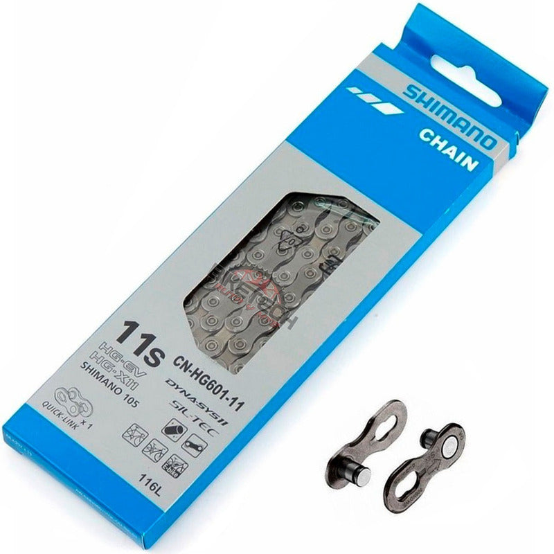 Pacha Cassette 11v Gw 11-32 + Cadenilla Shimano Hg601 Ruta - Cromado - 11 - 32