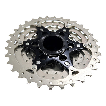 Pacha Cassette Sunrace Ruta 10v 11/32 Cantidad Máxima De Dientes 32 Cantidad Mínima De Dientes 11 Color Plateado