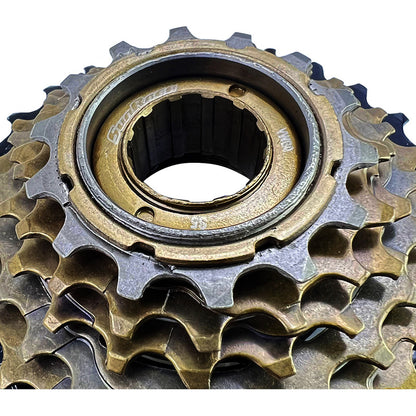 Pacha De Rosca Sunrace M2a 6 Velocidades 14-28 Dientes Mtb Marrón