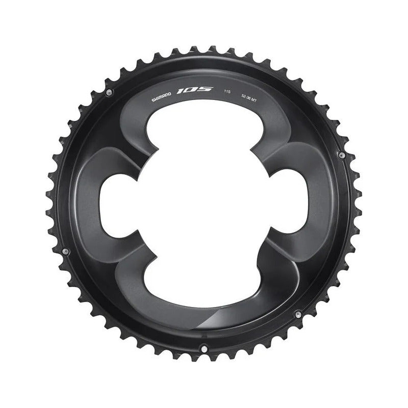 Plato Coronilla Bicicleta Ruta 2x11 Velocidades Shimano 105 R7000 52 Biplato Dientes