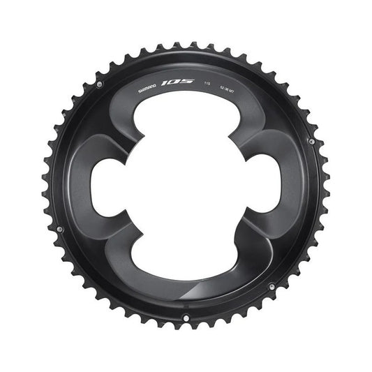 Plato Coronilla Bicicleta Ruta 2x11 Velocidades Shimano 105 R7000 52 Biplato Dientes