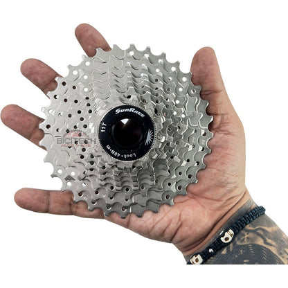 Pacha 10 Velocidades Sunrace Rs1 11-32 + Cadena Shimano Hg54 Plateado