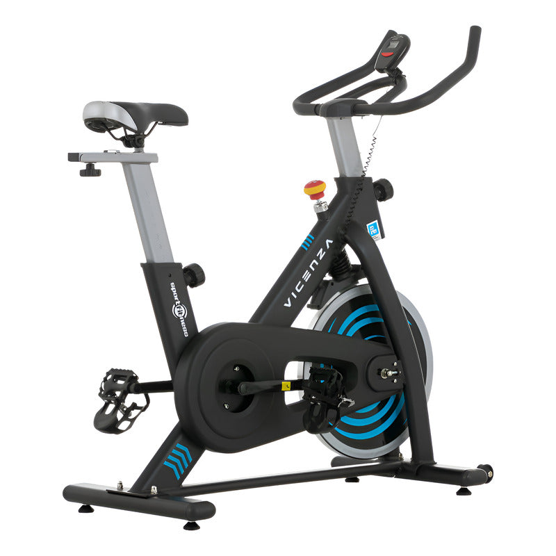 Bicicleta De Spinning Sportfitness Vicenza 2.0 Negra Negro