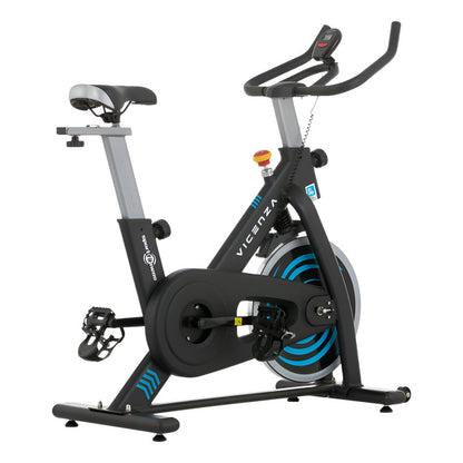 Bicicleta De Spinning Sportfitness Vicenza 2.0 Negra Negro