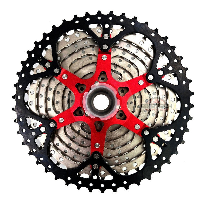 Pacha Mtb 10v Gw 11-46 + Cadena 10v Shimano 10 Velocidades Gris 11 46