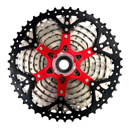 Pacha Mtb 10v Gw 11-46 + Cadena 10v Shimano 10 Velocidades Gris 11 46