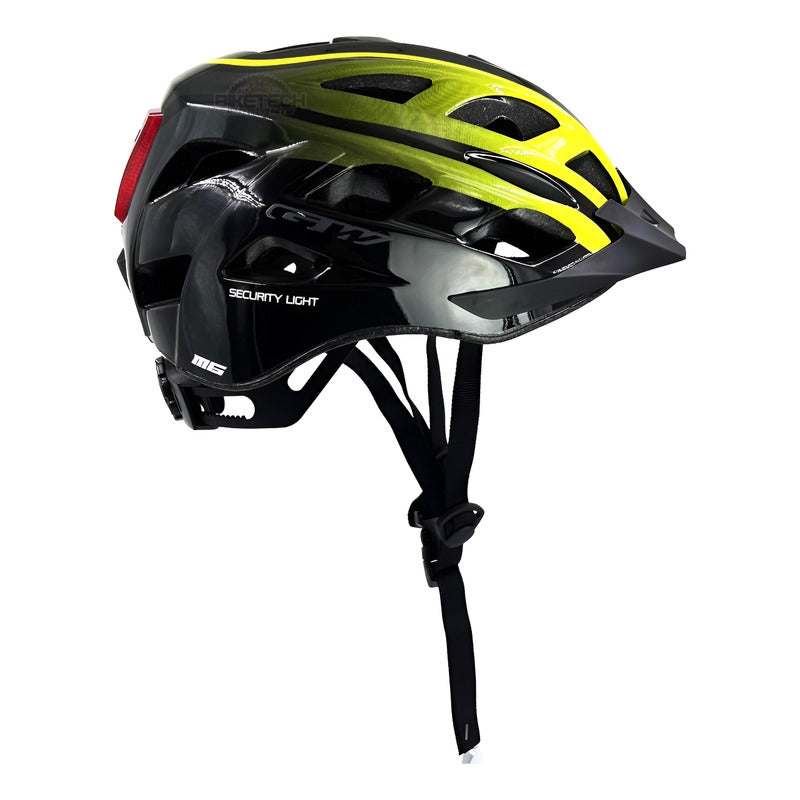 Casco Bicicleta Gw M6 Mtb Luz Integrada