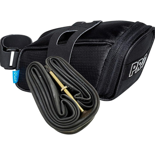 Bolso Porta Herramientas Pro Strap Sillín + Neumático Ruta Negro