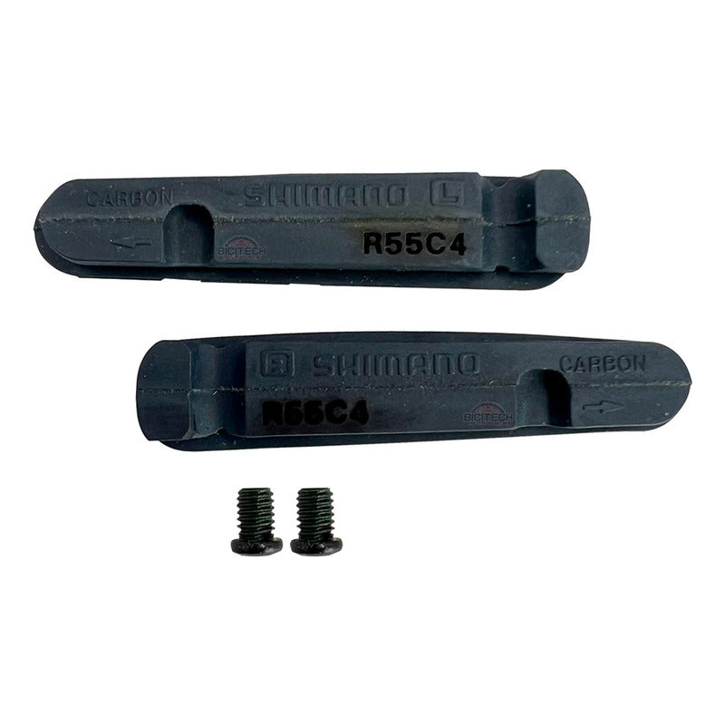 Taco Borrador Shimano R55c4 Ultegra Zapata Rin Carbono Ruta Negro