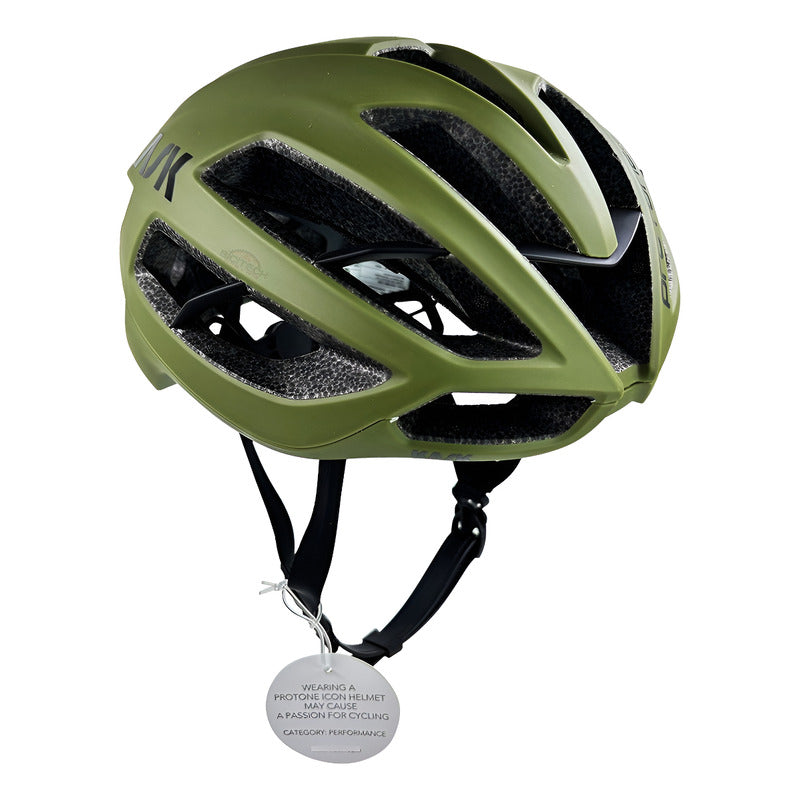 Casco Para Bicicleta Kask Protone Icon Original Ruta Mtb Verde Oliva