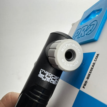 Bomba Inflador Pro Bicicletas Ruta Mtb 120 Psi+soporte  Negro