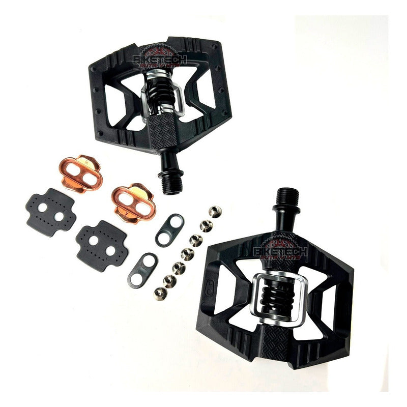 Pedales Mtb Crank Brothers Double Shot 1 Doble Propósito Negro