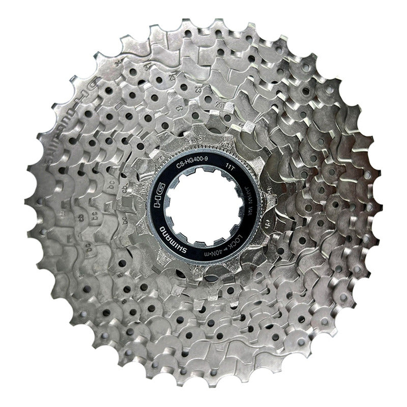 Pacha Shimano 9 Vel 11-34 Hg400 Alivio / Acera - Negro - 9 - 34