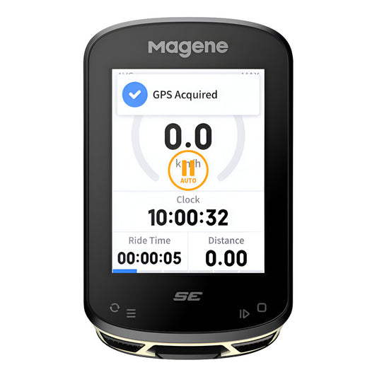 Ciclocomputador Gps Para Bicicleta Magene C506 Se Rutas Negr Negro